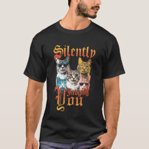 Bootleg Cat oordeelt stilzwijgend over jou   Grapp T-shirt