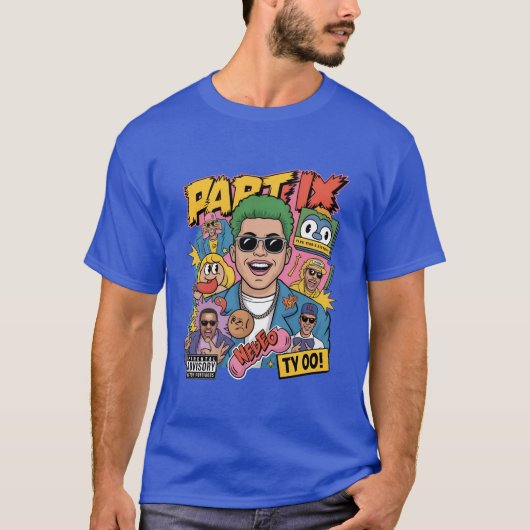 Bootleg Pop Cultuur T-shirt (Voorkant)