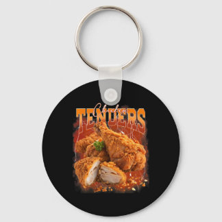 Bootleg Rap Vintage 1990s Chicken Tenders Funny Me Sleutelhanger