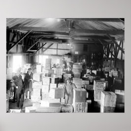 Bootleg Whiskey Warehouse, 1920. foto Poster