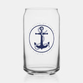 Bootnaam en Anker ID619 Blikvorm Glas (Voorkant)