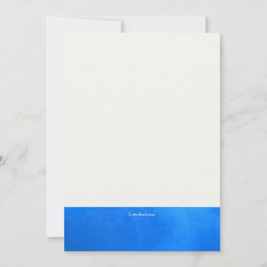 Bootparade van Lichtjes Uitnodiging (Achterkant)