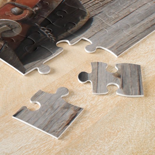 Boots and Spurs Puzzle Legpuzzel (Zijkant)
