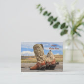Boots and Spurs Western Carte de visite (Debout devant)