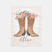 Boots Boho aquarelle customisée couverture (Devant)