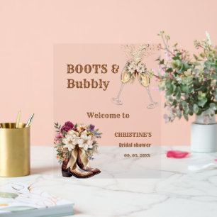 Boots & Bubbly Boho Fête des mariées ouest Bienven