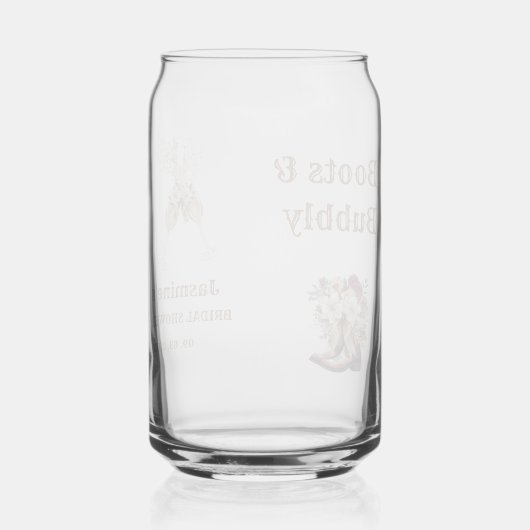 Boots & Bubbly Boho Western Bride douche Party (Recto)