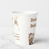 Boots & Bubbly Boho Westerne verlovingsfeest Papieren Bekers (Rechts)