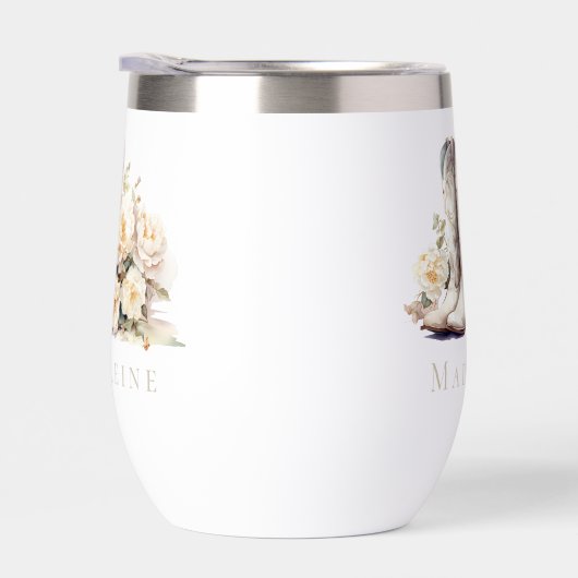 Boots & Bubbly Élégante mariée florale (Droite)