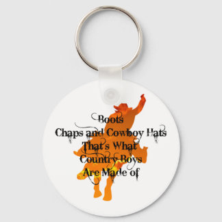 Boots, Chaps en Cowboy Petten... Sleutelhanger