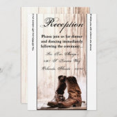 Boots de la carte de réception 3,5 x 7 Pays Russe (Devant / Derrière)