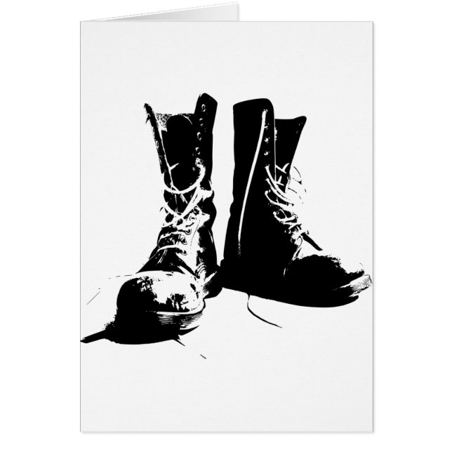 Boots de l'armée (Devant)