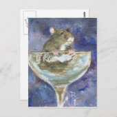 Boots Dwarf Hamster Briefkaart (Voorkant / Achterkant)