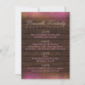 Boots et Bling Bachelorette Party Invitations (Dos)