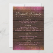 Boots et Bling Bachelorette Party Invitations (Dos)