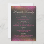 Boots et Bling Bachelorette Party Invitations (Dos)
