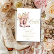 Boots Floral Flowers Floral Cowgirl Vrijgezellenfe