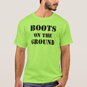 Boots on the Ground Mannen T-Shirt