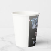 Boots or bows Paper cup. Papieren Bekers (Rechts)