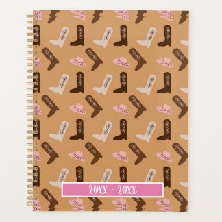 Boots Planner | Cowboy/Cowgirl Planner