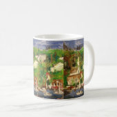 Bootschilderij decoratieve mok (Voorkant rechts)