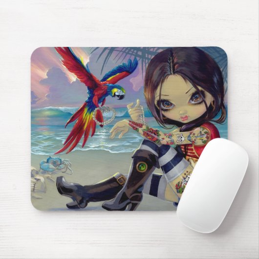 "Bootstrap Betsy" Mousepad Muismat (Met muis)