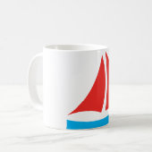 Bootsymbool Koffie Mok (Voorkant links)
