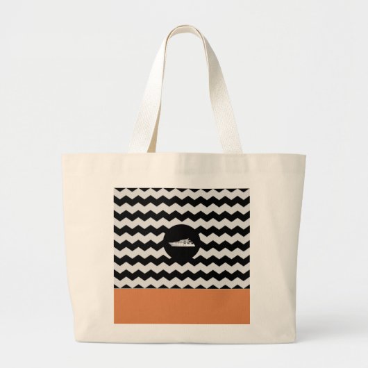 Boottas Grote Tote Bag (Voorkant)