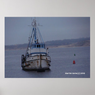 Boottocht op Monterey Bay Poster