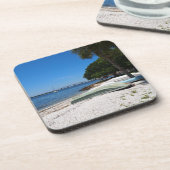 Boottocht op Sarasota, Florida Bier Onderzetter (Linkerzijde)