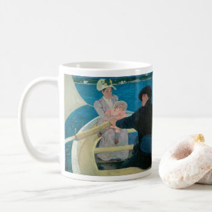 Boottochtje van Mary Cassatt, Vintage Fine Art Koffiemok