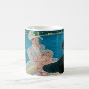 Boottochtje van Mary Cassatt, Vintage Fine Art Koffiemok