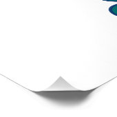 Boottochtlandschap onder de zon, wolken en regenbo perfect poster (Hoek)