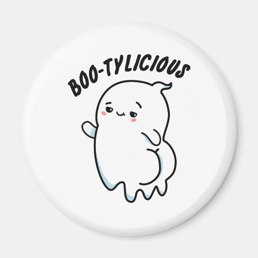 Bootylicious Grappige Ghost Pun Magneet (Voorkant)