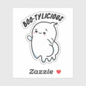 Bootylicious Grappige Ghost Pun Sticker (Vel)