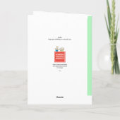 Booy Call Funny comic Carte d'anniversaire - 003 (Dos)