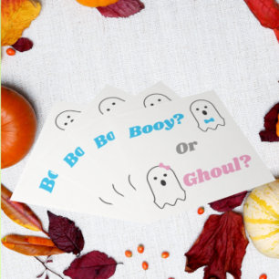Booy of Ghoul Halloween Ghost Gender onthullen Servet
