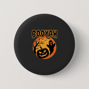 Booyah Halloween Geest Pompoen Ontwerp Ronde Button 5,7 Cm