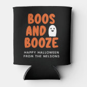 Booze Adulte Halloween Ghost Koozie Glacière (Devant)