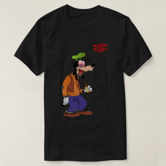 Booze Goofy Essential T-Shirt (Design voorkant)