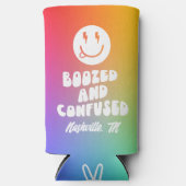 Boozed en verwarde Retro Rainbow Bachelorette (Voorkant)