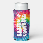 Boozed & Verwarde Tie Dye Bachelorette Party Favor (Seltzer Voorkant)