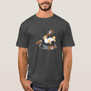Boozing Penguin T-shirt