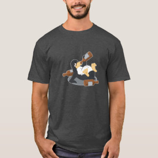 Boozing Penguin T-shirt