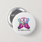 BOP Cancer Awareness Button (Voorkant /achterkant)