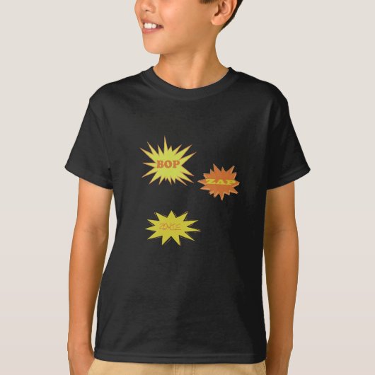 BOP ZAP ZOWIE RETRO T-SHIRT (Voorkant)