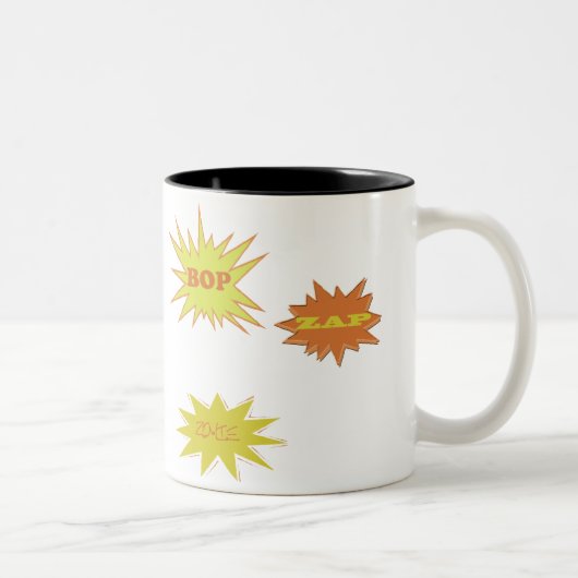 BOP ZAP ZOWIE RETRO TWEEKLEURIGE KOFFIEMOK (Rechts)