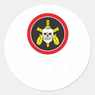 BOPE RONDE STICKER