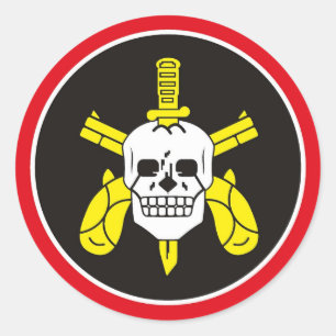 BOPE Tropa de Elite Braziliaanse speciale politiem Ronde Sticker