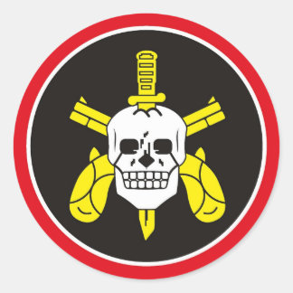 BOPE Tropa de Elite Braziliaanse speciale politiem Ronde Sticker